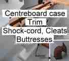 Centreboard SHock Cord Cleats